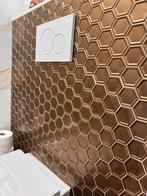 Bronze Zeshoek Tegeltjes - Wanddecoratie, Doe-het-zelf en Verbouw, Tegels, Nieuw, Ophalen of Verzenden, Minder dan 20 cm, 10 m² of meer