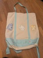 Woezel en pip (rug) tas, Ophalen of Verzenden, Zo goed als nieuw, Beige