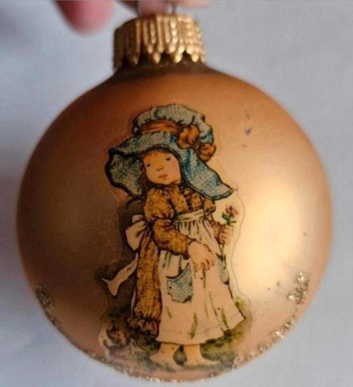 Oude Kerstbal Sarah Kay, Diversen, Kerst, Zo goed als nieuw, Ophalen of Verzenden