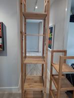 Ikea rek, Ivar, massief grenen bestaande uit 2 delen, met 6, Ophalen of Verzenden, Gebruikt