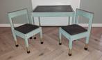 Kindertafeltje met 2 stoeltjes, Ophalen, Gebruikt, Tafel(s) en Stoel(en)
