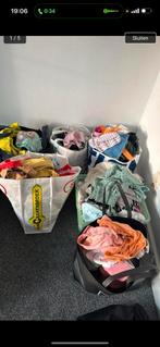 6 zakken kinderkleding maat 98-128, Ophalen of Verzenden, Gebruikt, Maat 98