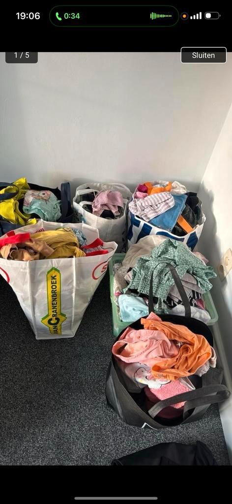 6 zakken kinderkleding maat 98-128, Kinderen en Baby's, Kinderkleding | Kinder-kledingpakketten, Gebruikt, Maat 98, Ophalen of Verzenden