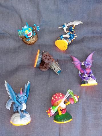 Skylanders Figuren Set - 6 Stuks beschikbaar voor biedingen