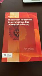 Theoretisch kader voor de verpleegkundige beroepsuitoefening, Boeken, Ophalen of Verzenden, Zo goed als nieuw