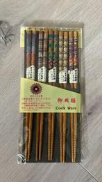 Nieuw set van 5 paar chopsticks sushi eetstokjes, Ophalen of Verzenden, Nieuw, Overige materialen, Bestekset