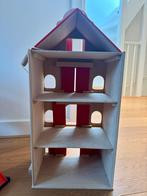 Houten Speelgoedhuis / Pakhuis - Zo Goed Als Nieuw!, Kinderen en Baby's, Speelgoed | Poppenhuizen, Ophalen, Zo goed als nieuw
