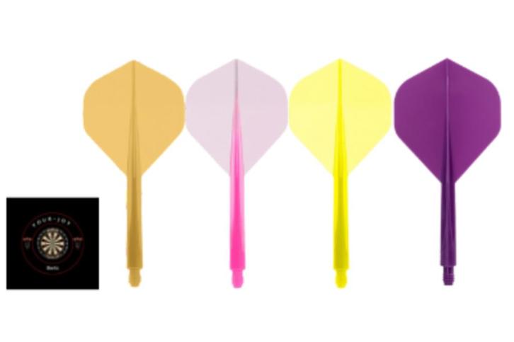 Condor Axe Neon Flights No.2 S of M roze of geel, Sport en Fitness, Darts, Nieuw, Shafts, Ophalen of Verzenden