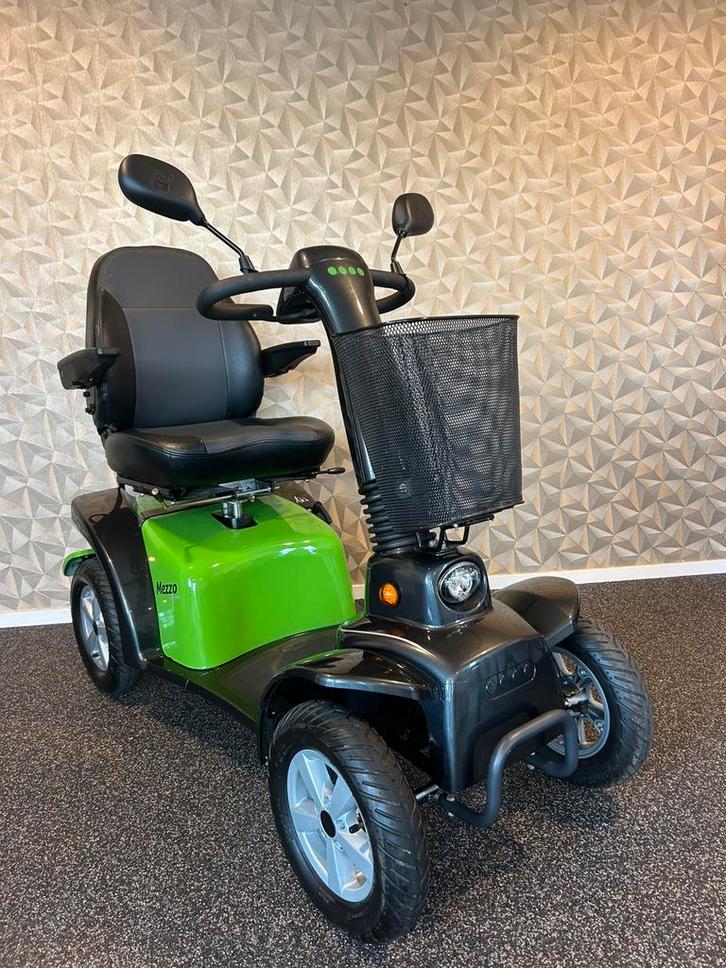 Vierwiel scootmobiel | Mezzo | Incl. nieuwe accu's | Koopje, Diversen, Brommobielen en Scootmobielen, Zo goed als nieuw, Life and Mobility
