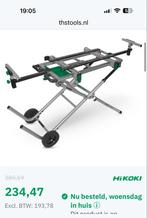 Hikoki onderstel voor bv zaagmachine. Zwaar model, Ophalen, Zo goed als nieuw