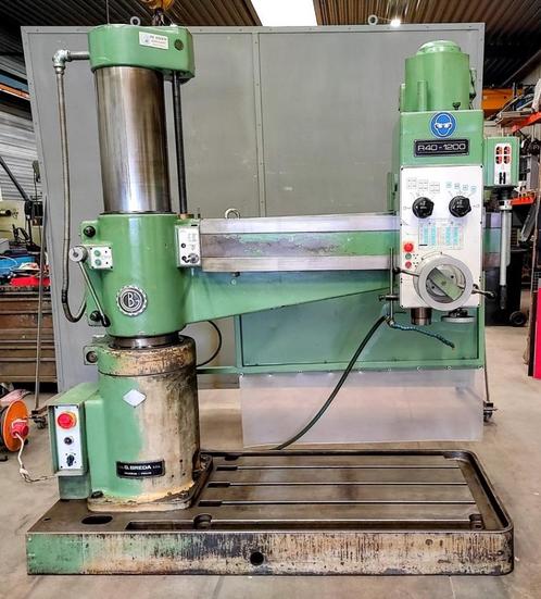 G.Breda (made in Italy) radiaalboormachine / radial drilling, Doe-het-zelf en Verbouw, Gereedschap | Boormachines, Gebruikt, Overige typen