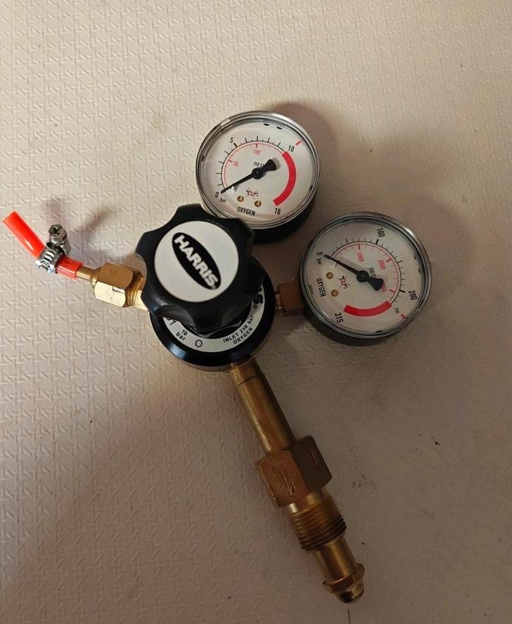 Harris Model 801 reduceerventiel, Hobby en Vrije tijd, Overige Hobby en Vrije tijd, Ophalen of Verzenden