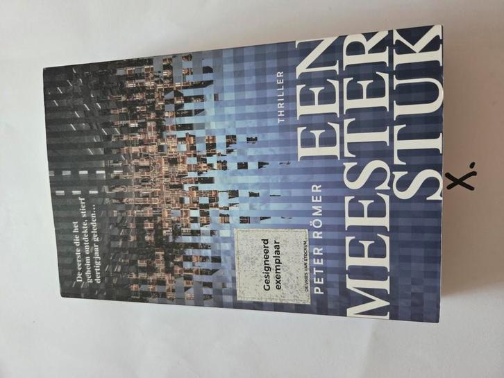Peter Römer - Een meesterstuk, Boeken, Thrillers, Zo goed als nieuw, Ophalen of Verzenden