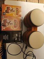 Donkey Konga en bongo's voor gamecube sinterklaas tip, Muziek, Ophalen of Verzenden, Zo goed als nieuw, 3 spelers of meer