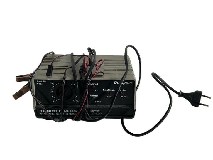 Graupner 6423 Turbo 6 plus lader rc modelbouw, Hobby en Vrije tijd, Modelbouw | Radiografisch | Auto's, Gebruikt, Onderdeel, Elektro