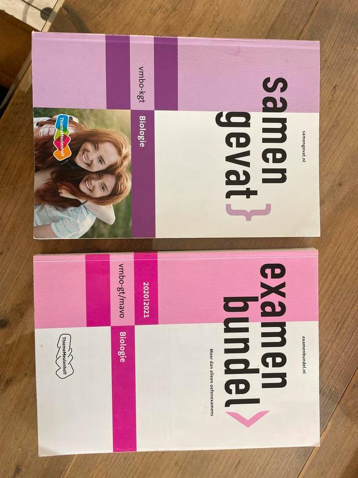 Biologie VMBO Examenbundel & Samengevat, Boeken, Schoolboeken, Zo goed als nieuw, Biologie, VMBO, Ophalen of Verzenden