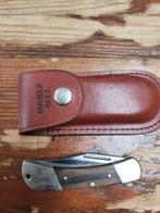 Homeij Classic Hunter Rostfrei Zakmes met Etui, Verzamelen, Ophalen of Verzenden, Gebruikt