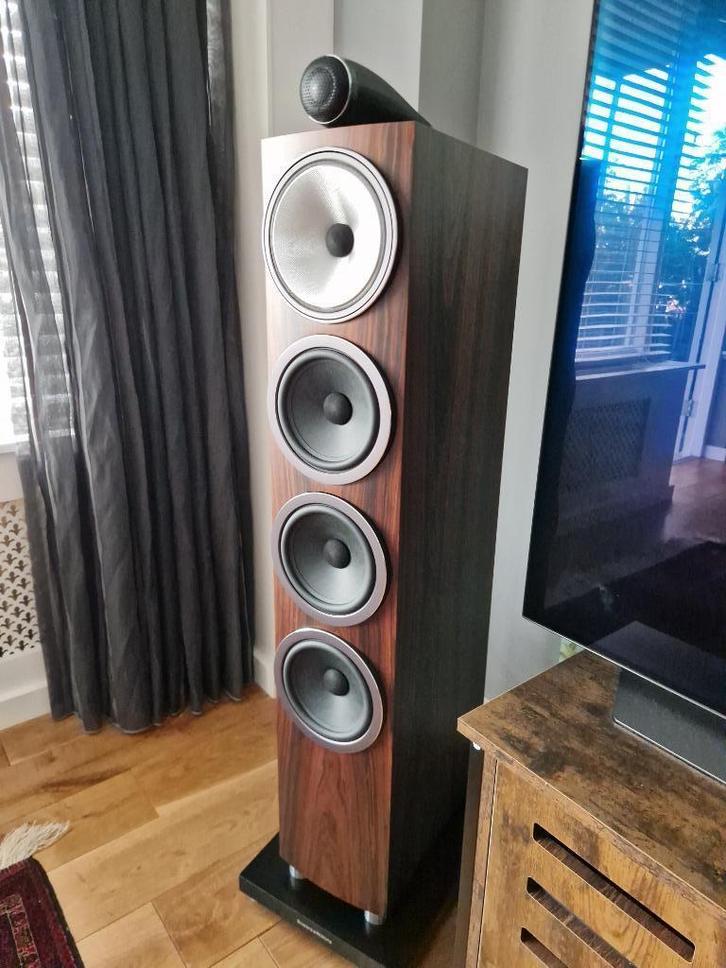 Bowers & Wilkins 702 S3 Mocha, Audio, Tv en Foto, Luidsprekers, Nieuw, Front, Rear of Stereo speakers, 120 watt of meer, Bowers & Wilkins (B&W)