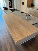 Zwevende bar - barblad kookeiland Nolte, Huis en Inrichting, Ophalen, Nieuw, Bruin