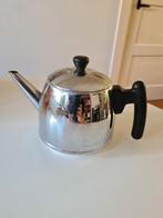 RVS theepot Bredemeijer vintage, Ophalen of Verzenden, Gebruikt