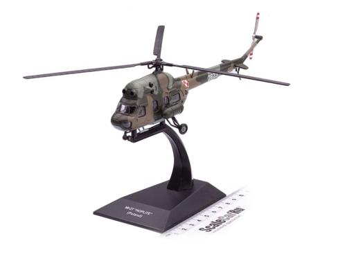 PZL-Swidnik Mil Mi-2T Hoplite Helicopter Polish Air Force, Hobby en Vrije tijd, Modelbouw | Vliegtuigen en Helikopters, Nieuw