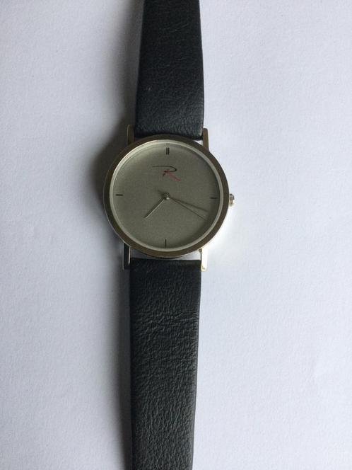 Horloge 90jr.Residentie Orkest  NIEUW aan zwart lederen band, Sieraden, Tassen en Uiterlijk, Horloges | Heren, Nieuw, Polshorloge