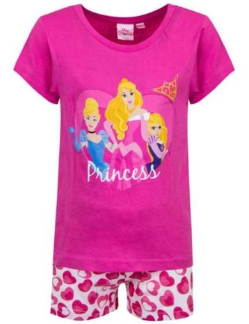 Disney Princess Shortama - Love - Maat 92-98-104-110-116 beschikbaar voor biedingen