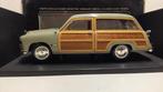 Ford Woody wagon mosgroen 1949 Motor City Class 1:18 KRD, Ophalen of Verzenden, Zo goed als nieuw, Auto, Overige merken