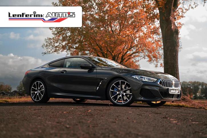 BMW 8-Serie 840d Coupe X-Drive M Sport Led Laser light Soft, Auto's, BMW, Bedrijf, Te koop, 8-Serie, 360° camera, 4x4, ABS, Adaptieve lichten