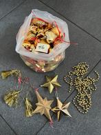 Gouden kerst ballen, Ophalen of Verzenden, Gebruikt