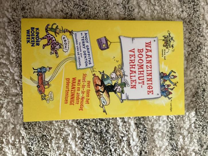 Waanzinnige Boomhutverhalen - Andy Griffiths, Boeken, Kinderboeken | Jeugd | onder 10 jaar, Gelezen, Fictie algemeen, Ophalen of Verzenden