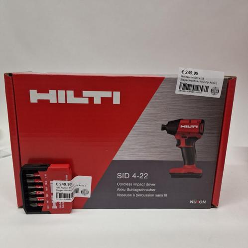 Hilti Nuron SID 4-22 Slagschroefmachine Op Accu | Nieuw, Doe-het-zelf en Verbouw, Gereedschap | Handgereedschap, Nieuw