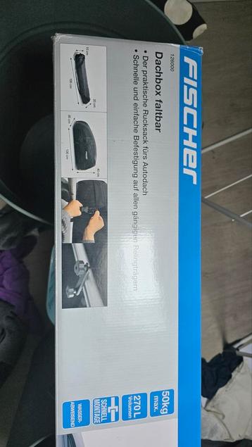 Fischer Dakbox Faltbar 270L - Nieuw in doos! beschikbaar voor biedingen