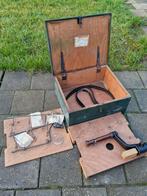 Lister onderdelen kist - incl. nieuwe startslinger, Antiek en Kunst, Antiek | Gereedschap en Instrumenten, Ophalen of Verzenden