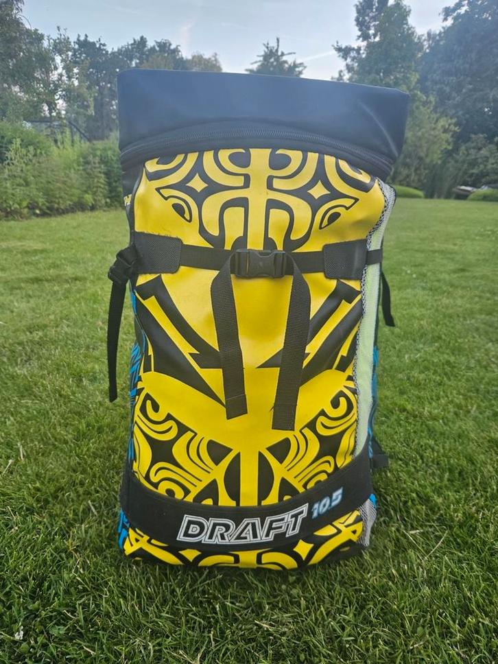 Kite Naish Draft 10,5 incl bar, Watersport en Boten, Kitesurfen, Zo goed als nieuw, 10 m², Geen board, Ophalen of Verzenden