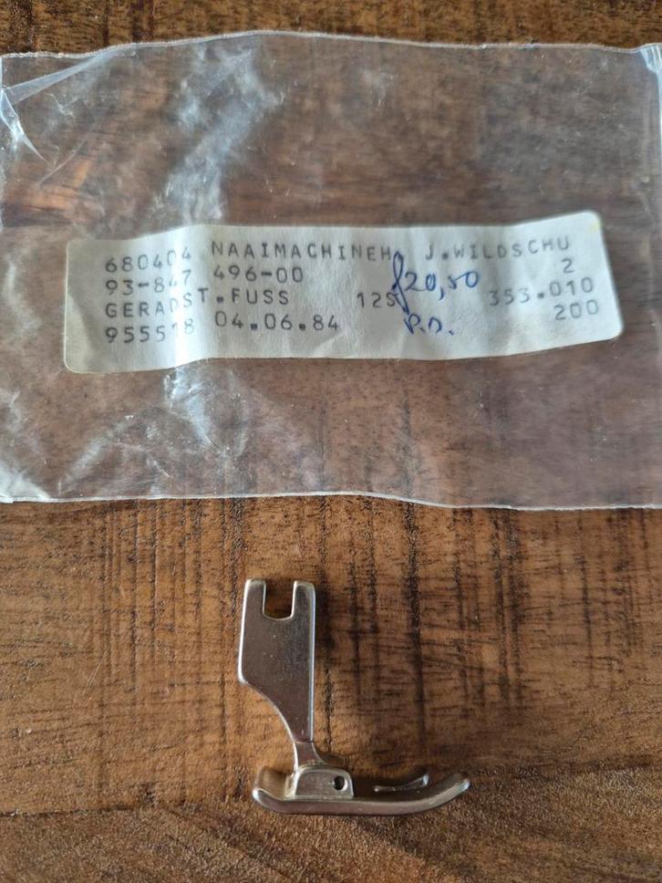 Naaimachine Voetje - Geradst. Fuss, Hobby en Vrije tijd, Naaimachines en Toebehoren, Nieuw, Toebehoren, Overige merken, Ophalen of Verzenden