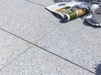 Granieten Tegels nieuw Lichtgrijs Gevlamd 800m2, 60 cm of meer, Ophalen of Verzenden, Zo goed als nieuw, 10 m² of meer