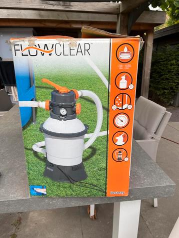 Zandfilter flowclear bestway beschikbaar voor biedingen
