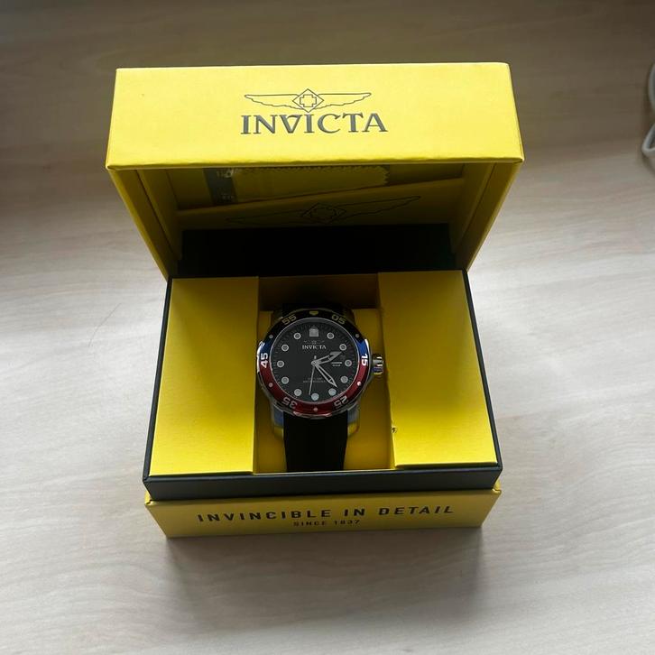 Invicta Pro Diver Herenhorloge 45735, Sieraden, Tassen en Uiterlijk, Horloges | Heren, Nieuw, Polshorloge, Overige merken, Staal