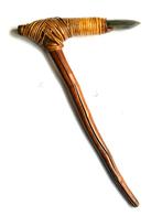 Adze, stenen dissel, bijl Papoea Indonesië, Antiek en Kunst, Ophalen of Verzenden