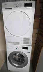Sharp Wasdroger en/of Indesit Wasmachine, Witgoed en Apparatuur, Wasdrogers, Ophalen, Gebruikt, Condens, 85 tot 90 cm