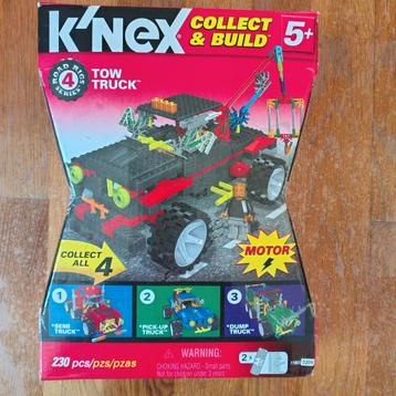 NIEUW  – K'NEX Tow Truck – Collect & Build – met motor beschikbaar voor biedingen