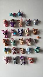 Littlest Petshop 25 diertjes, 4 huisjes, Ophalen, Zo goed als nieuw