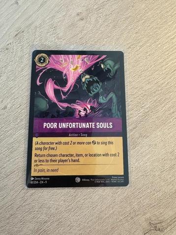 Poor Unfortunate Souls 061/204 | Fabled | Lorcana beschikbaar voor biedingen