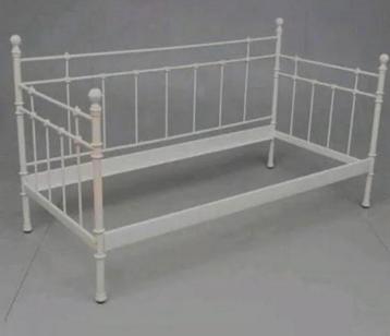 IKEA Bedframe - Wit Metaal - afbeelding 1