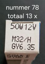 nr. 78 General Electric, 30 tot 60 watt, Halogeen (gloei)lamp, Nieuw, Bipin of Steekvoet