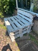 Pallets tuinbank, Tuin en Terras, Tuinbanken, Ophalen, Gebruikt, Hout