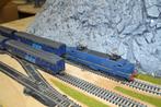 Lima NS 1220 blauw + 5 wagons, Hobby en Vrije tijd, Modeltreinen | H0, Wisselstroom, Ophalen of Verzenden, NS, Lima
