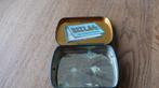 Oud blikje van Rizla, Verzamelen, Ophalen of Verzenden, Gebruikt, Tabaksdoos of Verpakking