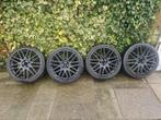18 Inch Velgen met Banden - Set van 4, Auto-onderdelen, Banden en Velgen, 18 inch, Banden en Velgen, Ophalen of Verzenden, Personenwagen